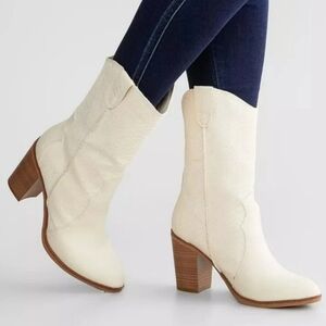 MIA"RAYLYN"WESTERN PULL ON MID CLAF BOOTS